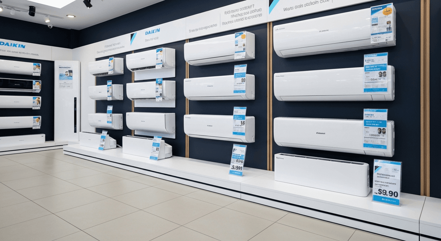 Harga Aircond Daikin 2026 — Semua Model & Perbandingan